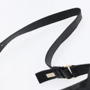 GUCCI GG Canvas Shoulder Bag Black Silver 001 4206 Auth 151872-8