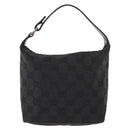 GUCCI GG Canvas Accessory Pouch Black 34080 Auth 151873-13