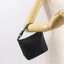 GUCCI GG Canvas Accessory Pouch Black 34080 Auth 151873-20