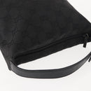 GUCCI GG Canvas Accessory Pouch Black 34080 Auth 151873-6