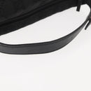 GUCCI GG Canvas Accessory Pouch Black 34080 Auth 151873-7