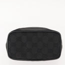GUCCI GG Canvas Accessory Pouch Black 34080 Auth 151873-5