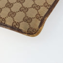 GUCCI GG Canvas Shoulder Bag Beige 27639 Auth 151876-15