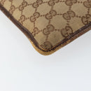 GUCCI GG Canvas Shoulder Bag Beige 27639 Auth 151876-16