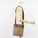 GUCCI GG Canvas Shoulder Bag Beige 27639 Auth 151876-23