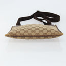 GUCCI GG Canvas Shoulder Bag Beige 27639 Auth 151876-5