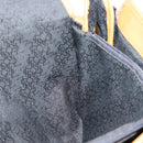 SAINT LAURENT Shoulder Bag Leather Gold Black Auth 151878-17