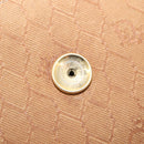 Christian Dior Honeycomb Canvas Chain Shoulder Bag Gold Brown Auth 151879-16