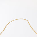 Christian Dior Honeycomb Canvas Chain Shoulder Bag Gold Brown Auth 151879-8