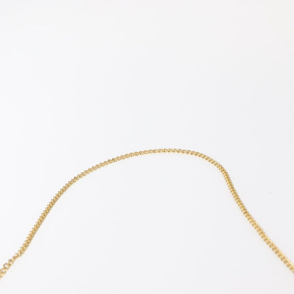 Christian Dior Honeycomb Canvas Chain Shoulder Bag Gold Brown Auth 151879