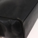 Salvatore Ferragamo Tote Bag Leather Black Gold Auth 151882-15