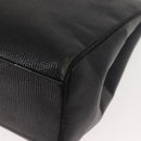 Salvatore Ferragamo Tote Bag Leather Black Gold Auth 151882-16