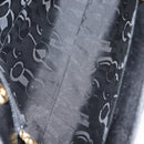 Salvatore Ferragamo Tote Bag Leather Black Gold Auth 151882-11