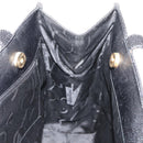 Salvatore Ferragamo Tote Bag Leather Black Gold Auth 151882-17