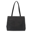 Salvatore Ferragamo Tote Bag Leather Black Gold Auth 151882-2