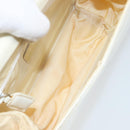 PRADA Chain Shoulder Bag Leather White Auth 151883-11