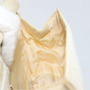 PRADA Chain Shoulder Bag Leather White Auth 151883-19