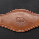 Christian Dior Shoulder Bag Nylon Black Gold Auth 151885-18