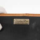 Christian Dior Shoulder Bag Nylon Black Gold Auth 151885-10