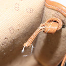 Christian Dior Shoulder Bag Nylon Black Gold Auth 151885-12