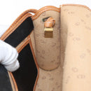 Christian Dior Shoulder Bag Nylon Black Gold Auth 151885-20