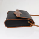 Christian Dior Shoulder Bag Nylon Black Gold Auth 151885-3