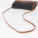 Christian Dior Shoulder Bag Nylon Black Gold Auth 151885-7