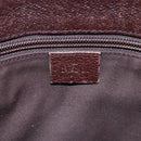 GUCCI GG Canvas Shoulder Bag Beige Silver 110054 Auth 151886-18