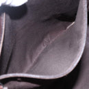 GUCCI GG Canvas Shoulder Bag Beige Silver 110054 Auth 151886-22