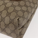 GUCCI GG Supreme Web Sherry Line Tote Bag PVC Beige Red 40 02 003 Auth 151889-14