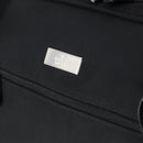 GUCCI Boston Bag Nylon Black Silver 012 0393 12 Auth 151894-21