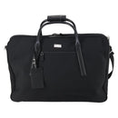 GUCCI Boston Bag Nylon Black Silver 012 0393 12 Auth 151894-13