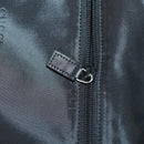 GUCCI Boston Bag Nylon Black Silver 012 0393 12 Auth 151894-25