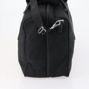 GUCCI Boston Bag Nylon Black Silver 012 0393 12 Auth 151894-4