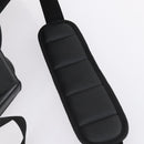 GUCCI Boston Bag Nylon Black Silver 012 0393 12 Auth 151894-14