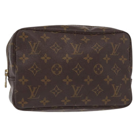 LOUIS VUITTON Monogram Trousse Toilette 23 Clutch Bag M47524 LV Auth 151900