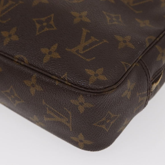 LOUIS VUITTON Monogram Trousse Toilette 23 Clutch Bag M47524 LV Auth 151900