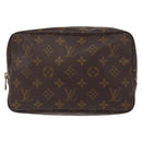 LOUIS VUITTON Monogram Trousse Toilette 23 Clutch Bag M47524 LV Auth 151900-13