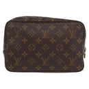 LOUIS VUITTON Monogram Trousse Toilette 23 Clutch Bag M47524 LV Auth 151900-2