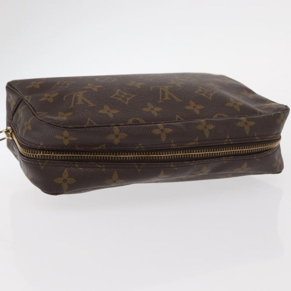 LOUIS VUITTON Monogram Trousse Toilette 23 Clutch Bag M47524 LV Auth 151900
