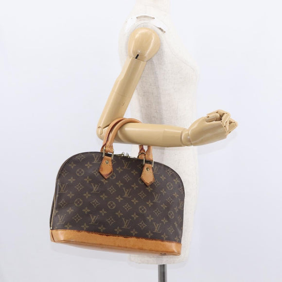 LOUIS VUITTON Monogram Alma Hand Bag M51130 LV Auth 151902