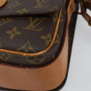 LOUIS VUITTON Monogram Cartouchiere MM Shoulder Bag M51253 LV Auth 151906-9