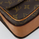 LOUIS VUITTON Monogram Cartouchiere MM Shoulder Bag M51253 LV Auth 151906-14