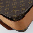 LOUIS VUITTON Monogram Cartouchiere MM Shoulder Bag M51253 LV Auth 151906-16