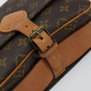 LOUIS VUITTON Monogram Cartouchiere MM Shoulder Bag M51253 LV Auth 151906-10