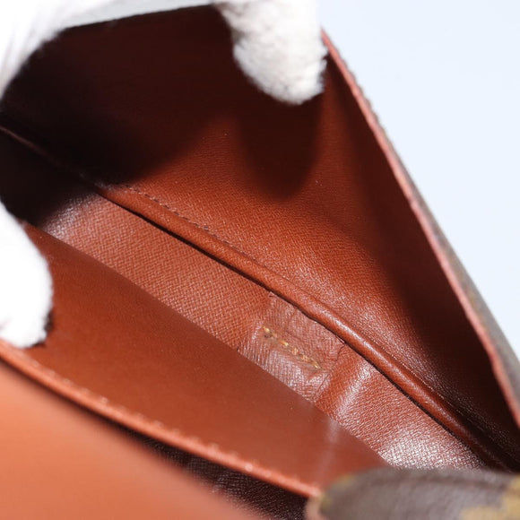 LOUIS VUITTON Monogram Cartouchiere MM Shoulder Bag M51253 LV Auth 151906