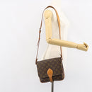 LOUIS VUITTON Monogram Cartouchiere MM Shoulder Bag M51253 LV Auth 151906-25