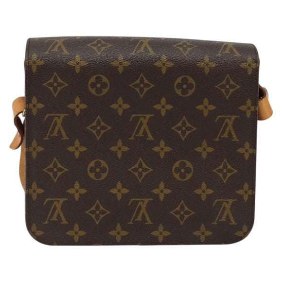 LOUIS VUITTON Monogram Cartouchiere MM Shoulder Bag M51253 LV Auth 151906