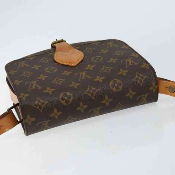 LOUIS VUITTON Monogram Cartouchiere MM Shoulder Bag M51253 LV Auth 151906