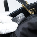 GUCCI GG Canvas Tote Bag Black Gold 002 1098 2404 Auth 151908-12